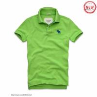 heren abercrombie fitch korte polo t-shirt groen moose logo Store Enschede ayw3o339